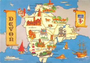 uk5473 devon uk map carte geographique