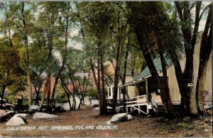 Guest Cottage CA Hot Springs, Tulare Co. CA Vintage Postcard H56