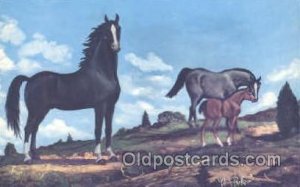 Painting by Vern Parker Horse Unused 