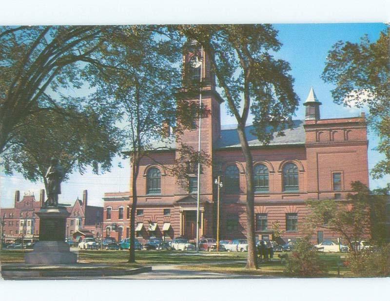 Pre-1980 CITY HALL Claremont New Hampshire NH E5243