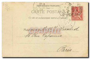 Old Postcard Paris City Hall