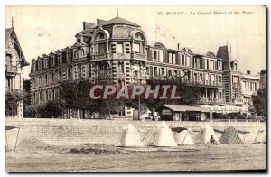 Old Postcard Royan Grand Hotel and the Park