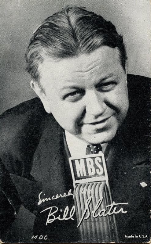 Bill Slater, Radio Personality