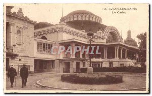 Old Postcard Evain Les Bains Casino