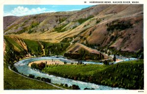 Washington - The Horseshoe Bend at the Naches River - c1930