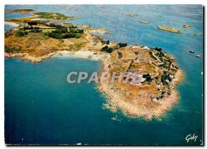 Postcard Modern Channel Island Chausey The Lighthouse Point