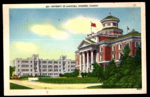 Canada Manitoba WINNIPEG University of Manitoba pm1951 ~ Linen