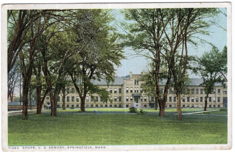 Springfield, Mass, Shops, U.S. Armory