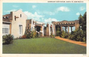 Santa Fe New Mexico Sunmount Sanitarium Vintage Postcard AA34378