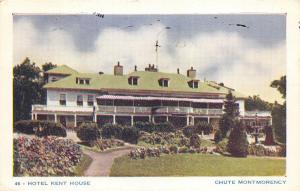 Chute Morency Quebec Canada 1951 Postcard Hotel Kent House