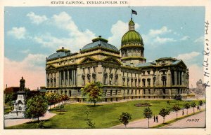 IN - Indianapolis. State Capitol