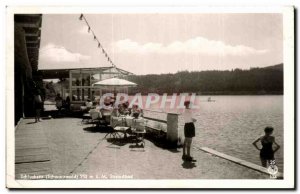 Postcard Old Schluchsee Schwarzwald Strandbad