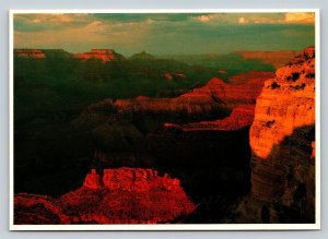 Evening View Grand Canyon National Park in Arizona 4x6 Postcard 1584