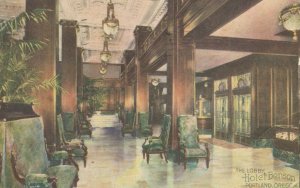 PORTLAND, Oregon, 1916 ; Hotel Benson , The Lobby
