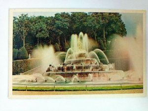 Vintage Postcard Parc du Chateau de Versailles Le Bassin de Latone France