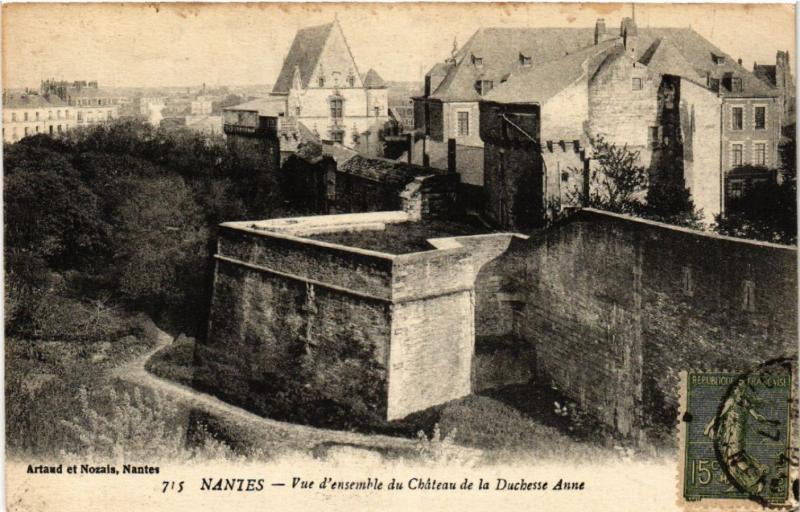 CPA AK NANTES - Vue d'ensemble du Chateau de la Duchette-Anne (650131)