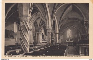 Varengeville-sur-Mer, France , 00-10s ; Interieur de l'Eglise