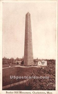 Bunker Hill Monument - Charlestown, Massachusetts MA  