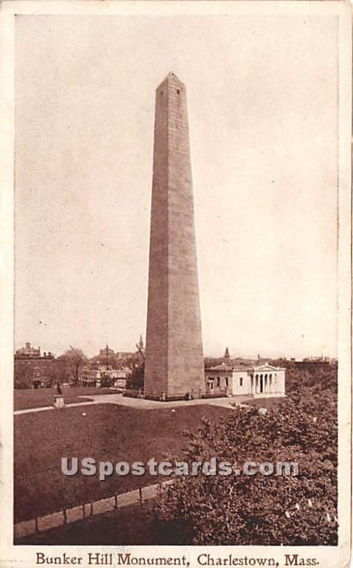 Bunker Hill Monument - Charlestown, Massachusetts MA