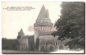 Old Postcard Chateaux of the Loire Chateau de Blain Inferieure Biain Prison T...