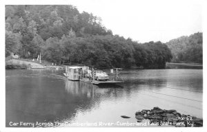 Cumberland Falls State Park Kentucky Car Ferry Real Photo Postcard JH230481