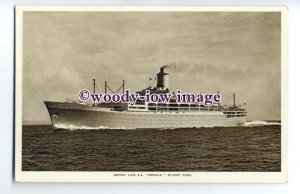 LS0403 - Orient Lines Liner - Orsova - postcard