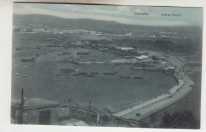 P2240, old postcard air view gibraltar neutral ground