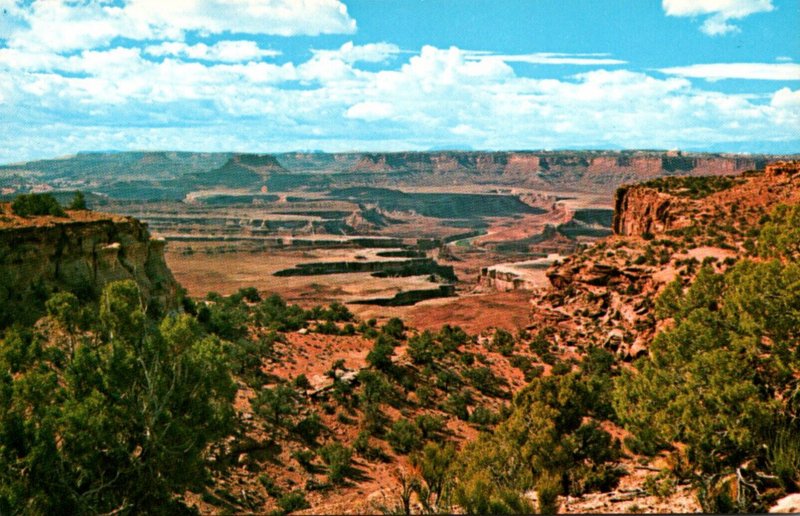 Utah Canyonlands National Park Green River From Island In The Sky District