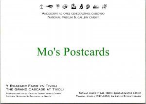 Art Postcard - The Grand Cascade at Tivoli, Artist Thomas Jones Ref.RR15555