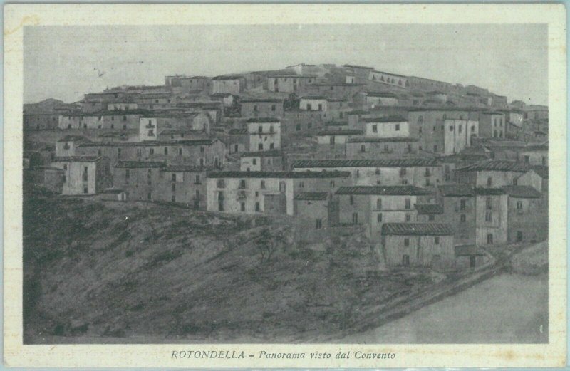 85946 - CARTOLINA d'Epoca - MATERA  provincia -  ROTONDELLA  1953