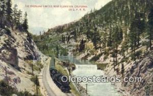 The Overland Limited Near Floriston California, CA USA Trains, Railroads Post...