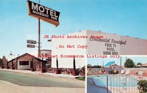 CA, Fresno, California, Nordic Inn Motel, Swimming Pool, Dexter No 62316-B