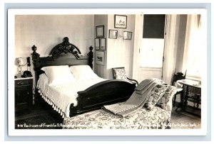 Vintage RPPC Bedroom Of Franklin Roosevelt New York P203E