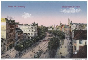 Gruss aus HAMBERG , Germany , 00-10s ; Reeperbahn St. Pauli.