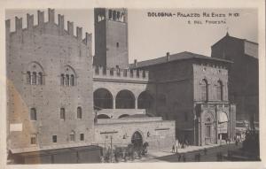 B79736 bologna palazzo re enzo del podesra italy  front/back image