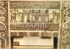 Postcard Modern Heraclion Museum The sarcophagous od Ayla Triada