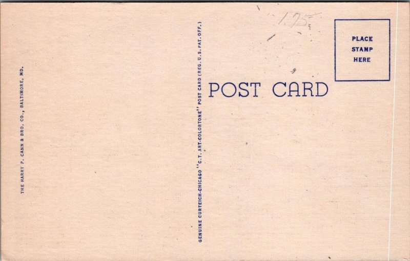 Postcard Hotel Carlton Rehoboth Beach Delaware DE