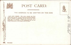 Tuck Lancaster Pennsylvania PA East King Street c1910 Vintage Postcard