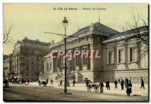 Le Havre Postcard Old Courthouse