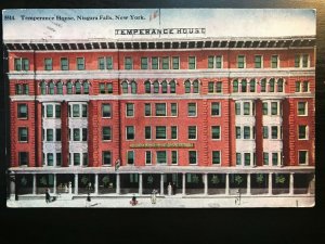 Vintage Postcard 1917 Temperance House Niagara Falls New York