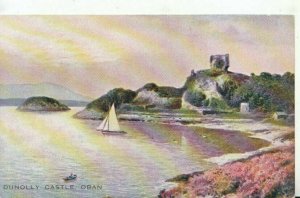 Scotland Postcard - Dunolly Castle - Oban - Argyll and Bute - Ref TZ4776