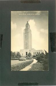 USA LOUISIANA BATON ROUGE NEW ORLEANS POSTCARD STATE CAPI...