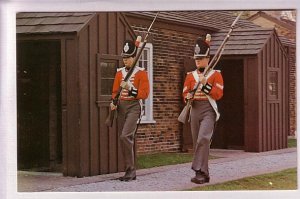 North York Guard, Toronto, Ontario, Marching with Rifles