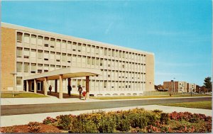 Matilda Wilson Hall Oakland University Rochester MI Michigan School Postcard F65