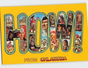 Postcard Oklahoma USA