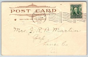 1906  Thanksgiving  Turkey  Greetings  Postcard