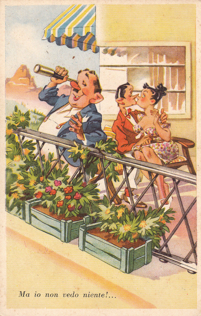 Humour funny caricatures adulterine wife kiss lover husband eyeglass monocle | Topics - Cartoons & Comics - Comics, Postcard / HipPostcard Humour funny caricatures adulterine wife kiss lover husband eyeglass monocle | Topics - Cartoons & Comics - Comics, Postcard / HipPostcard