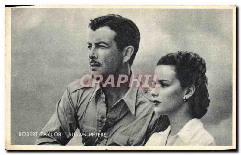 MODERN POSTCARD Cinema Robert Taylor Susan Peters