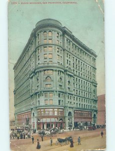 Divided-back BUILDING SCENE San Francisco California CA AE8811