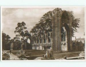 old rppc NICE VIEW York - North Yorkshire England UK i1860